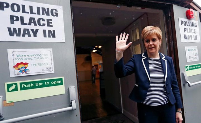 Scottish Leader Nicola Sturgeon Calls Election 'Disastrous' For PM Theresa May