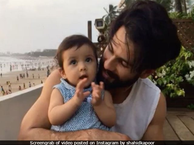 Shahid Kapoor's Daughter Misha 'Learns How To Clap.' Actor Shares Video