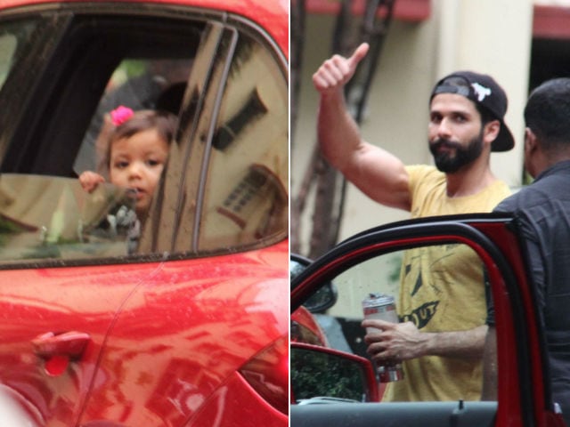 When Misha Came To Pick Up Shahid Kapoor From The Gym