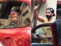 When Misha Came To Pick Up Shahid Kapoor From The Gym When Misha Came To Pick Up Shahid Kapoor From The Gym