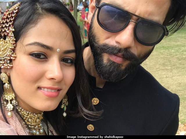 Shahid Kapoor, Mira Rajput Went To A Wedding And The Pics Remind Us Of Their Shaadi