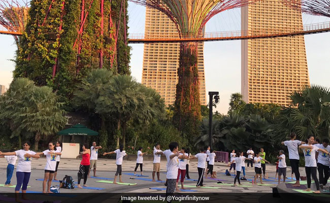 Singapore Celebrates International Day Of Yoga