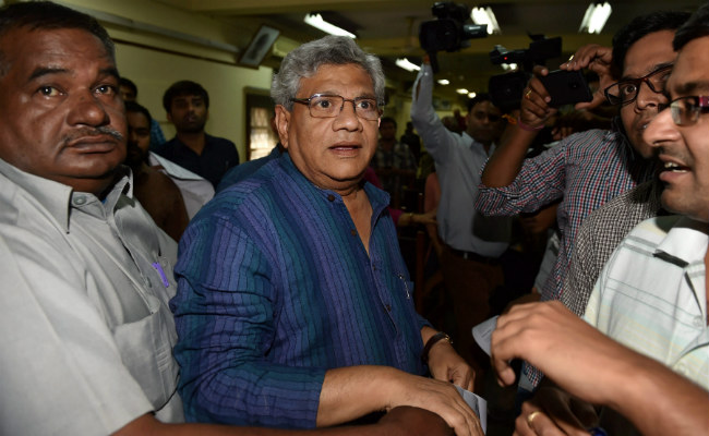 Sitaram Yechury "Detained At Srinagar Airport, Not Allowed To Move": CPM