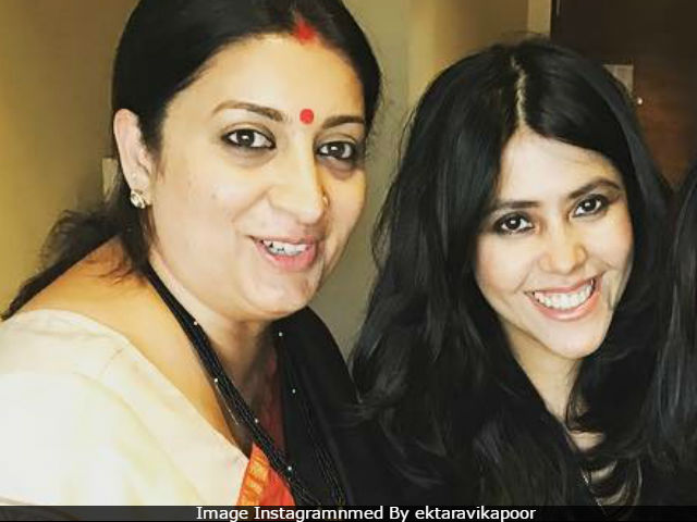 What Smriti Irani Told Ekta Kapoor About Making A Comeback