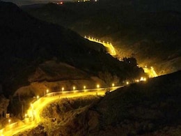 Home Ministry Report On Border Floodlighting Shows Spain-Morocco Border Home Ministry Report On Border Floodlighting Shows Spain-Morocco Border