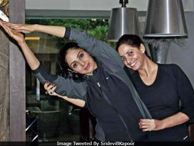 International Yoga Day: Ever Seen Sridevi Doing Yoga? She's A Pro