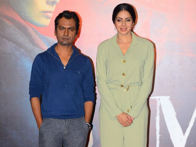 MOM: Always Been Sridevi's 'Fan,' Says Co-Star Nawazuddin Siddiqui
