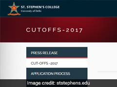 DU Admissions 2017: St Stephen's College Releases First Cut-Off List: Highest 98.5% For Economics and English