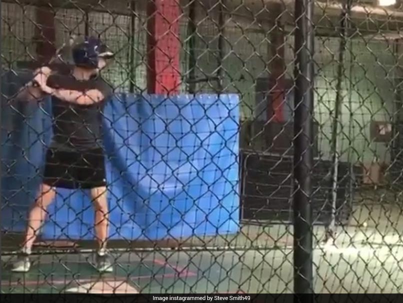 Steve Smith Takes To Baseball As Unemployment Looms Large For Australian Cricketers