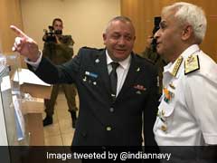 Indian Navy Chief Sunil Lanba Holds Talks With Chief Of Israel's Defence Forces