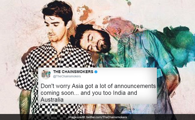 The Chainsmokers Tweet About Asia 'And India', Get Geography Lesson