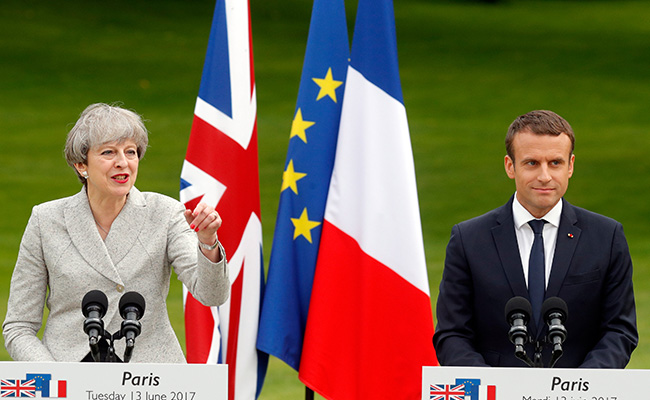 Emmanuel Macron Says 'Door Always Open' For UK To Stay In European Union