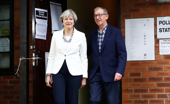 Exit Polls Reveal Close Contest That Could Test Theresa May's Hold On Power