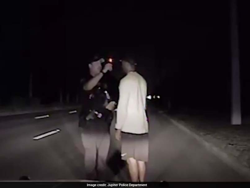 Tiger Woods Appears Unsteady, Disoriented In Police Dash-Cam Video Of DUI Arrest