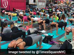 Month After Attack, <i>Yogis</i> Search For Serenity In Times Square