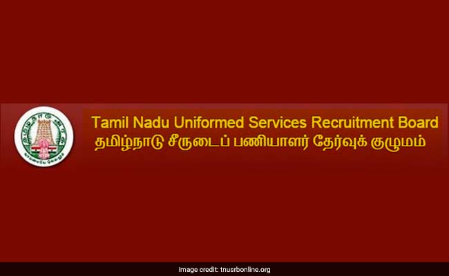 Tamil Nadu Uniformed Services Recruitment Board Announces Vacancies, Details Inside