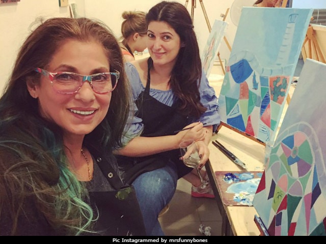 Twinkle Khanna Spotted This About Mom Dimple, 60, And Daughter Nitara, 4