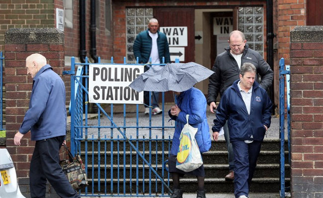 Britain's Ruling Conservative Party Set For Majority: Election Exit Poll