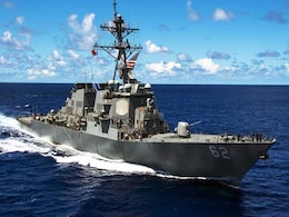 US Navy Destroyer, Philippine Vessel Collide Off Japan: Navy US Navy Destroyer, Philippine Vessel Collide Off Japan: Navy