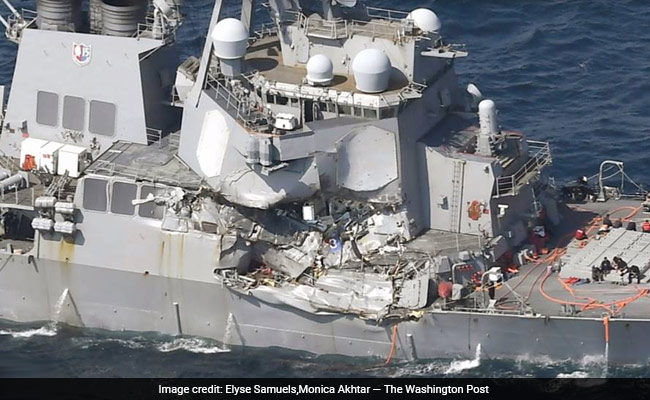 'There Wasn't A Lot Of Time' As Water Flooded US Destroyer Below Decks