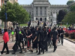 Protesters Rally Against Islamic Law In Dozens of US Cities Protesters Rally Against Islamic Law In Dozens of US Cities