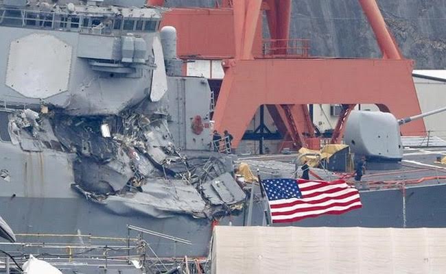 US Navy Confirms All 7 Missing Sailors From USS Fitzgerald Found Dead