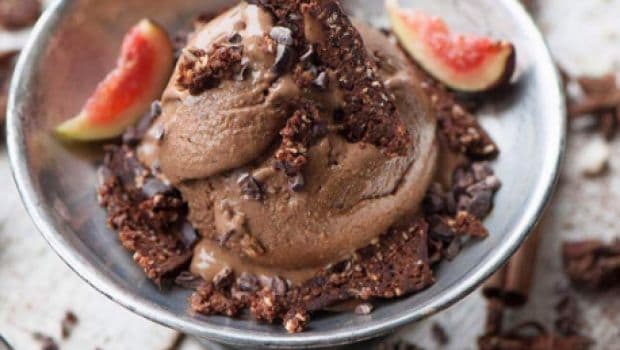 vegan chocolate ice cream