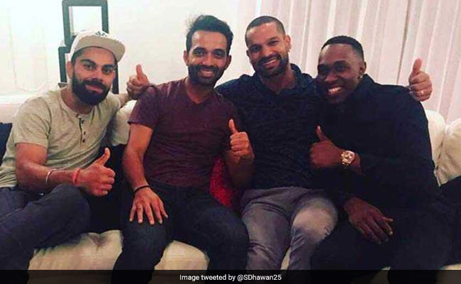 INDvsWI : जब कप्तान विराट कोहली दो साथियों सहित जा पहुंचे क्रिकेटर ड्वेन ब्रावो के घर और फिर...