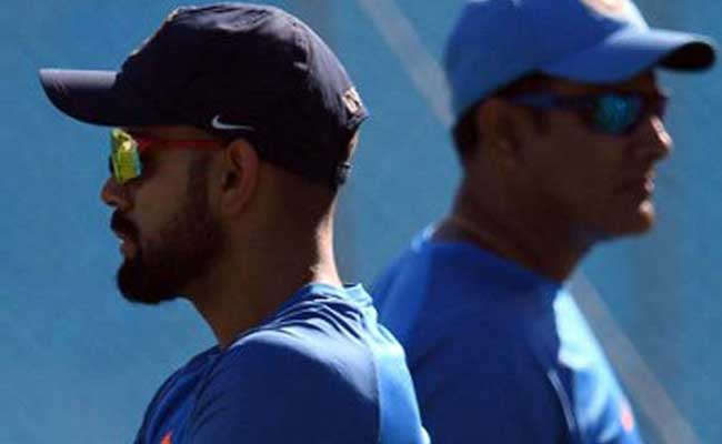 चैम्पियन्स ट्रॉफी 2017 : कोच-कप्तान में कड़वाहट आई सामने - कुंबले घुसे नेट में, कोहली बाहर चल दिए