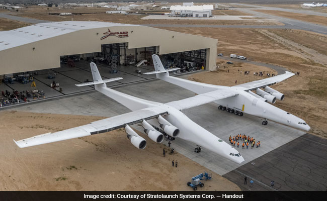 Paul Allen Just Rolled Out The World's Largest Airplane