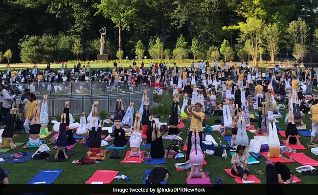 Stamps Release, Meditation Mark Yoga Celebrations At UN