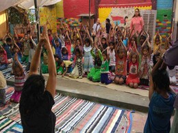 International Yoga Day: Noida NGO Makes Yoga Part Of Under Privileged Children Education Programme International Yoga Day: Noida NGO Makes Yoga Part Of Under Privileged Children Education Programme