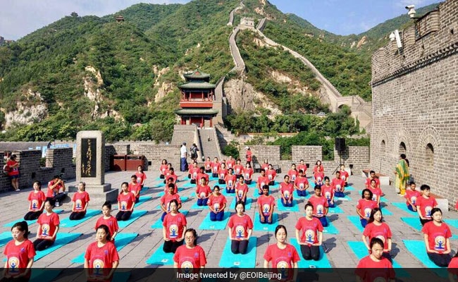 Over 10,000 People Participate In Final Yoga Event In China