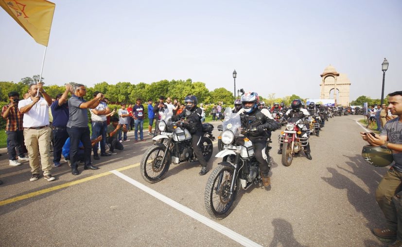 14th Royal Enfield Himalayan Odyssey Kicks Off From Delhi