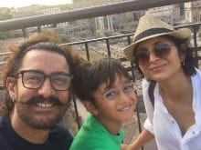 It's Aamir Khan's 'Last Day In Rome' With Wife Kiran Rao And Son Azad. See Pics