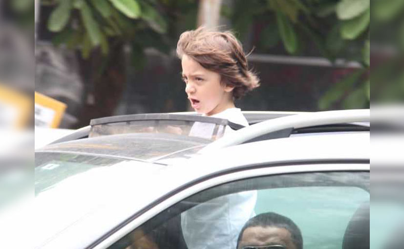 Opinion: Dear Shah Rukh Khan, It's Unsafe To Let AbRam Stick His Head Out Of A Car's Sunroof