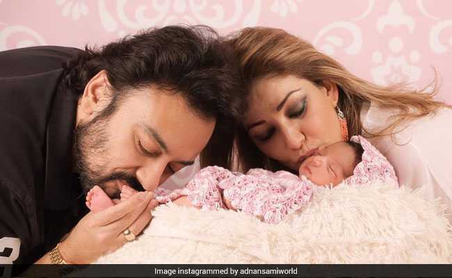 बेटी मेदिना से दुनिया को पहली बार मिलाया पिता बने अदनान सामी ने