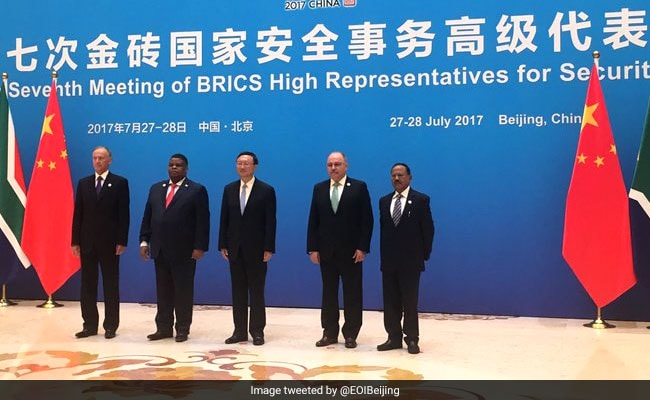 National Security Advisor Ajit Doval Calls On BRICS To Show Leadership On Counter-Terrorism