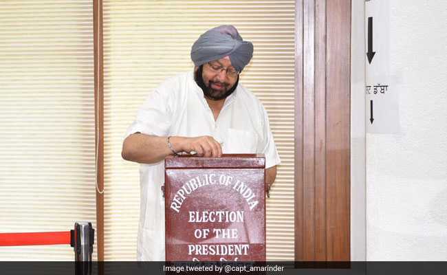 Presidential Election 2017: Punjab And Haryana Chief Ministers Cast Votes