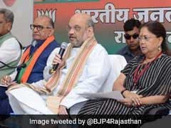 Amit Shah Meets Rajasthan BJP Leaders, Asks Them To Ensure Strong Mandate In Next Polls