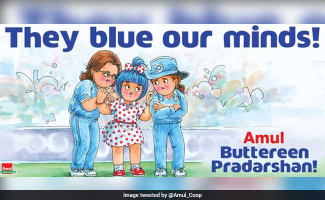 Amul Hails 'Buttereen Pradarshan' Of Women In Blue. Social Media Cheers