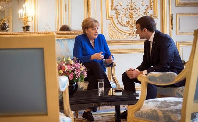 Emmanuel Macron Angela Merkel Express Hope For European Union Recovery Deal