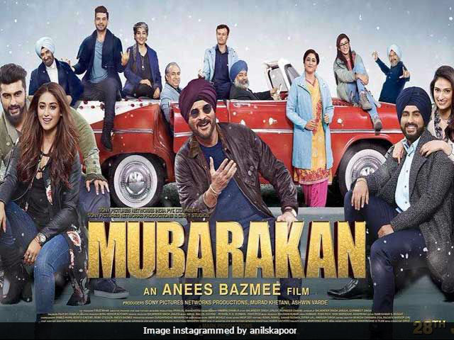<i>Mubarakan</i>: Anil Kapoor Introduces The Entire Family In The New Poster