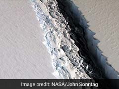 NASA Unveils Stunning Images Of Massive Antarctic Iceberg