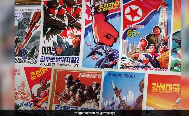 North Korea's Long History Of Attacking America - With Anti-US Stamps