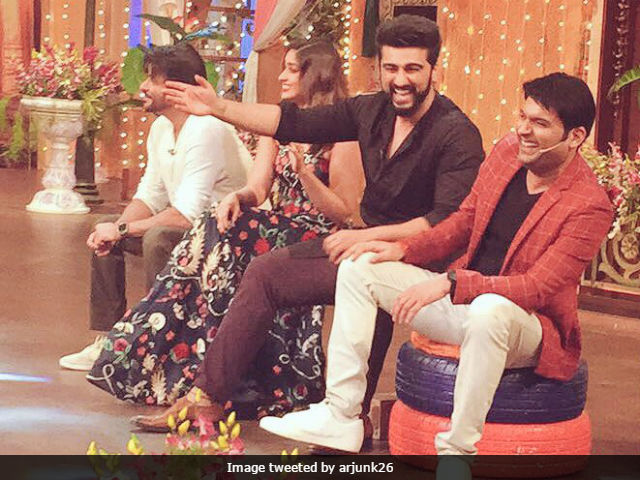 One Failed Attempt Later, Kapil Sharma Records With Team <i>Mubarakan</i>