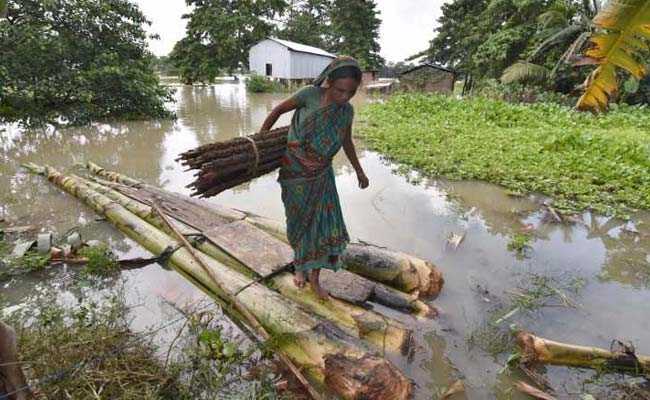 13 Killed, 850 Villages Under Water As Assam Floods Worsen