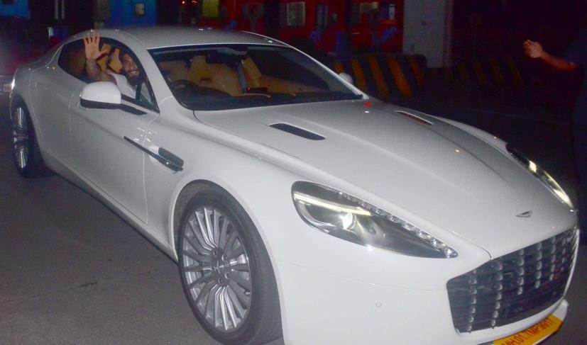 Ranveer Singh Gifts Himself An Aston Martin Rapide S; Takes Deepika Padukone For A Drive