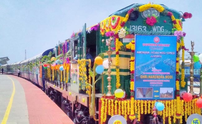 Yogi Adityanath Thanks PM Modi For Rameshwaram-Ayodhya Train