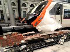 54 People Injured In Barcelona Train Crash